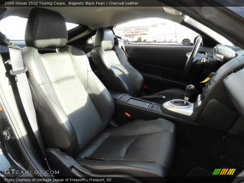 Magnetic Black Pearl / Charcoal Leather 2006 Nissan 350Z Touring Coupe
