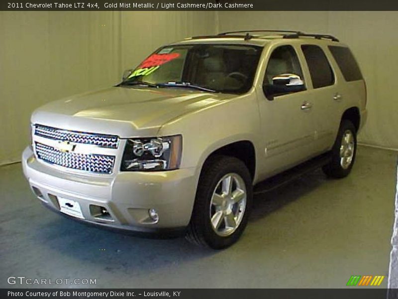 Gold Mist Metallic / Light Cashmere/Dark Cashmere 2011 Chevrolet Tahoe LTZ 4x4