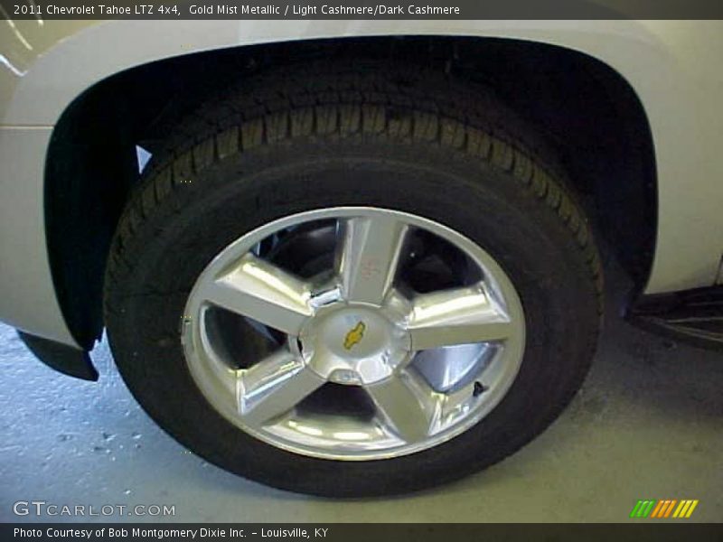 Gold Mist Metallic / Light Cashmere/Dark Cashmere 2011 Chevrolet Tahoe LTZ 4x4