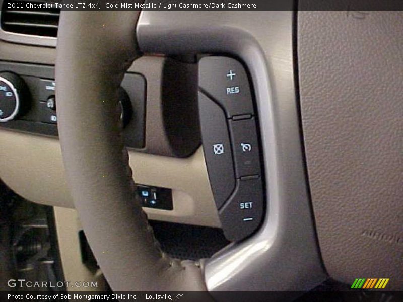 Gold Mist Metallic / Light Cashmere/Dark Cashmere 2011 Chevrolet Tahoe LTZ 4x4