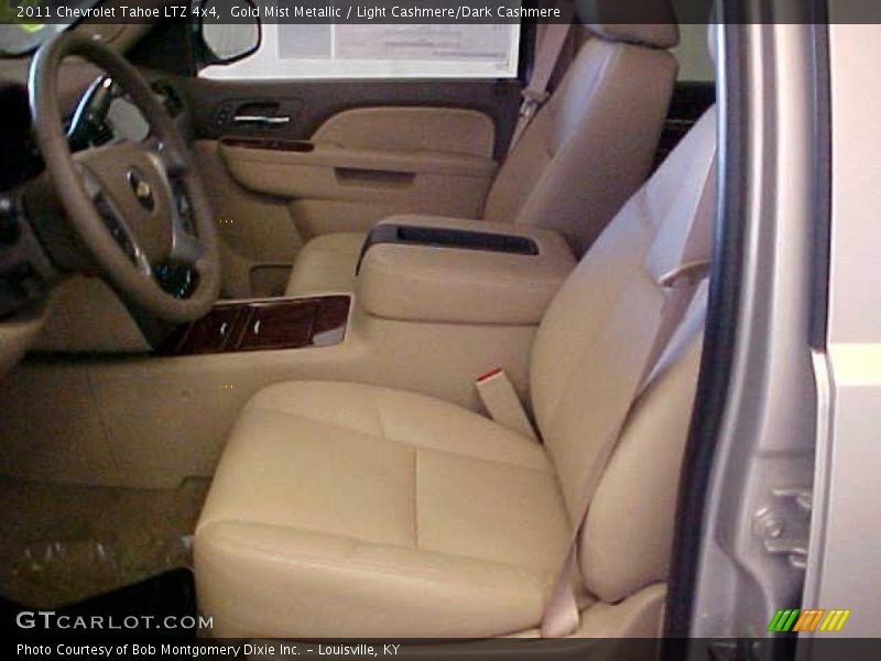 Gold Mist Metallic / Light Cashmere/Dark Cashmere 2011 Chevrolet Tahoe LTZ 4x4