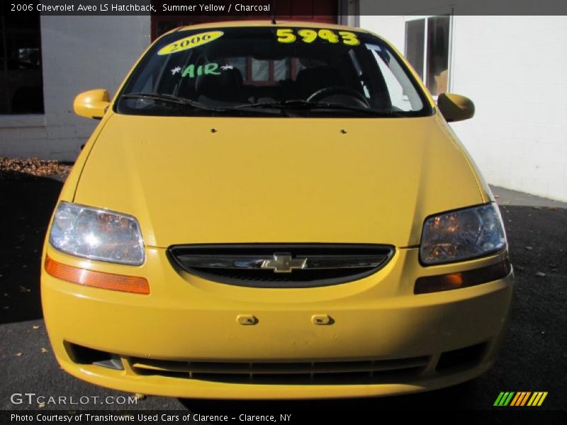 Summer Yellow / Charcoal 2006 Chevrolet Aveo LS Hatchback