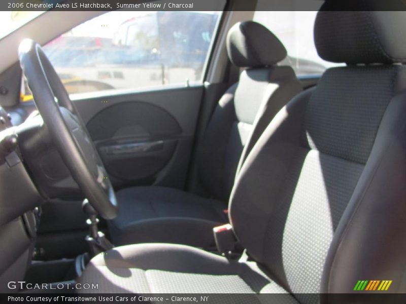 Summer Yellow / Charcoal 2006 Chevrolet Aveo LS Hatchback