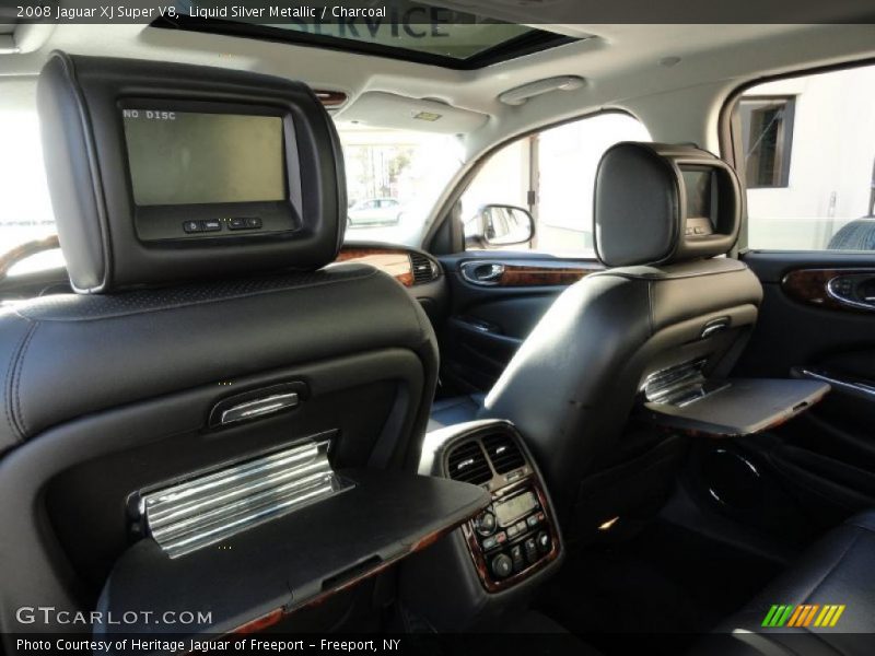 Liquid Silver Metallic / Charcoal 2008 Jaguar XJ Super V8