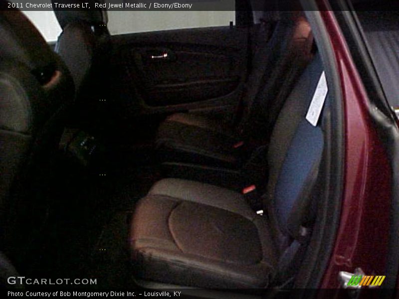 Red Jewel Metallic / Ebony/Ebony 2011 Chevrolet Traverse LT