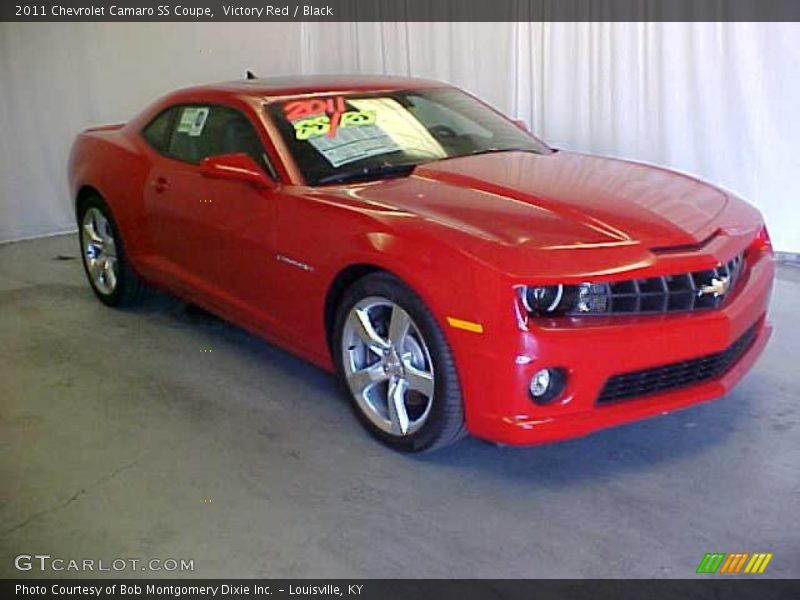 Victory Red / Black 2011 Chevrolet Camaro SS Coupe