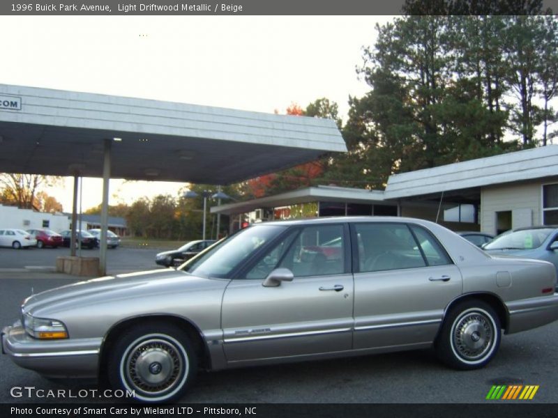 Light Driftwood Metallic / Beige 1996 Buick Park Avenue