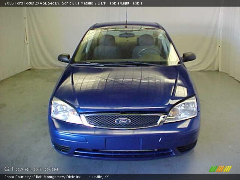Sonic Blue Metallic / Dark Pebble/Light Pebble 2005 Ford Focus ZX4 SE Sedan