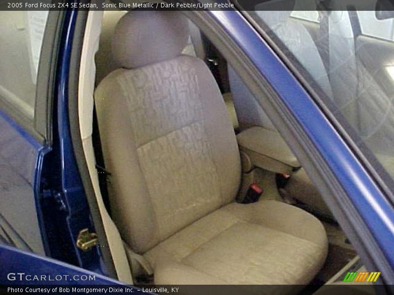 Sonic Blue Metallic / Dark Pebble/Light Pebble 2005 Ford Focus ZX4 SE Sedan