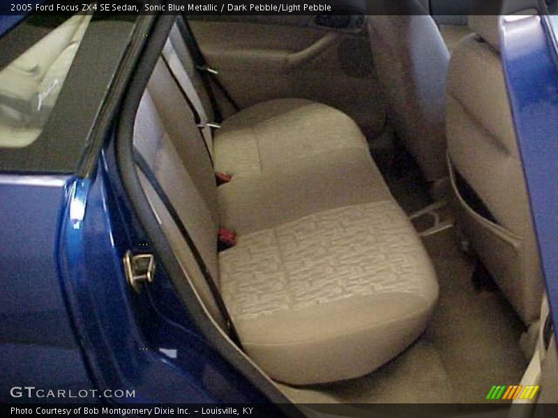Sonic Blue Metallic / Dark Pebble/Light Pebble 2005 Ford Focus ZX4 SE Sedan