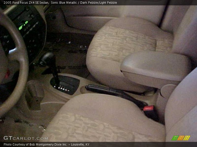 Sonic Blue Metallic / Dark Pebble/Light Pebble 2005 Ford Focus ZX4 SE Sedan