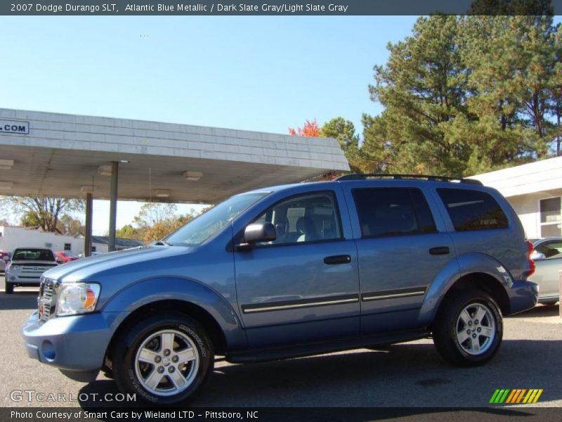 Atlantic Blue Metallic / Dark Slate Gray/Light Slate Gray 2007 Dodge Durango SLT