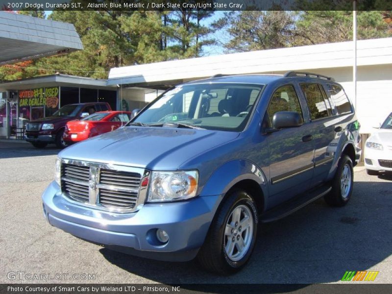 Atlantic Blue Metallic / Dark Slate Gray/Light Slate Gray 2007 Dodge Durango SLT