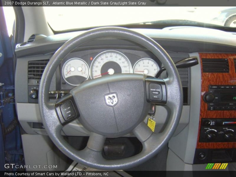 Atlantic Blue Metallic / Dark Slate Gray/Light Slate Gray 2007 Dodge Durango SLT