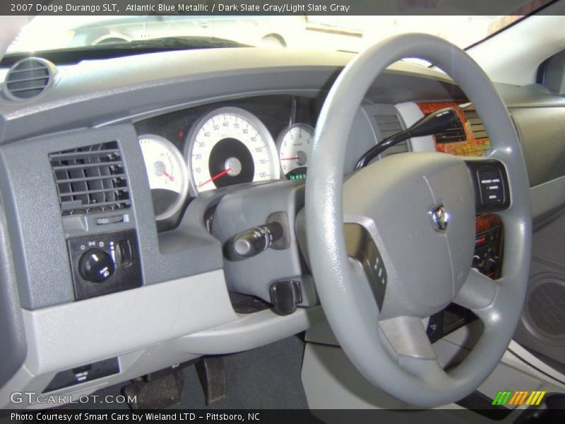 Atlantic Blue Metallic / Dark Slate Gray/Light Slate Gray 2007 Dodge Durango SLT