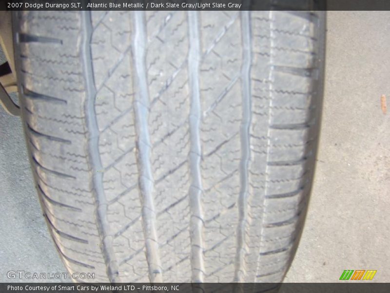 Atlantic Blue Metallic / Dark Slate Gray/Light Slate Gray 2007 Dodge Durango SLT