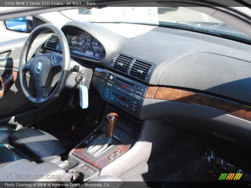 Jet Black / Black 2000 BMW 3 Series 323i Coupe