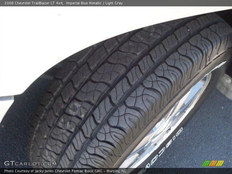 Imperial Blue Metallic / Light Gray 2008 Chevrolet TrailBlazer LT 4x4