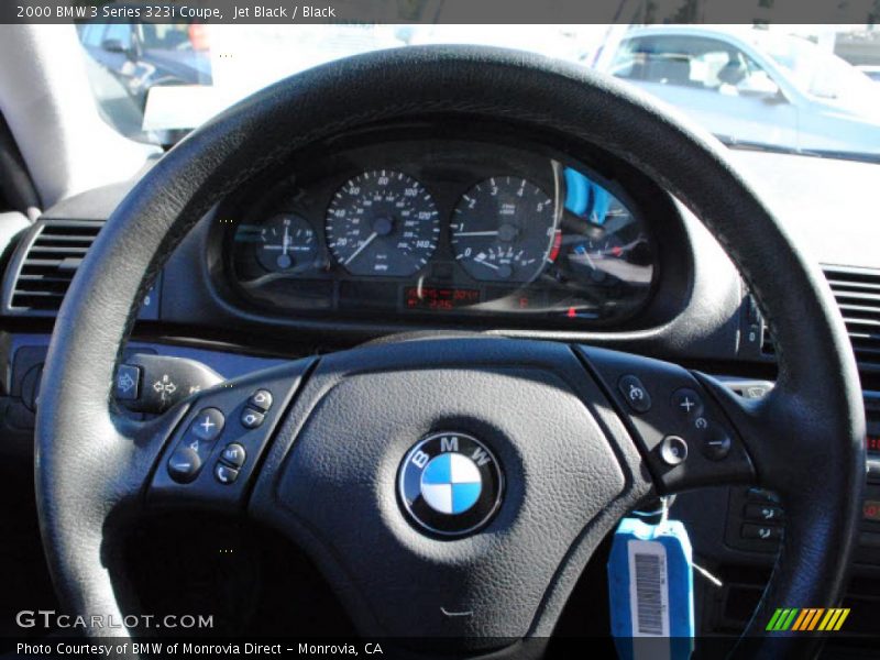 Jet Black / Black 2000 BMW 3 Series 323i Coupe