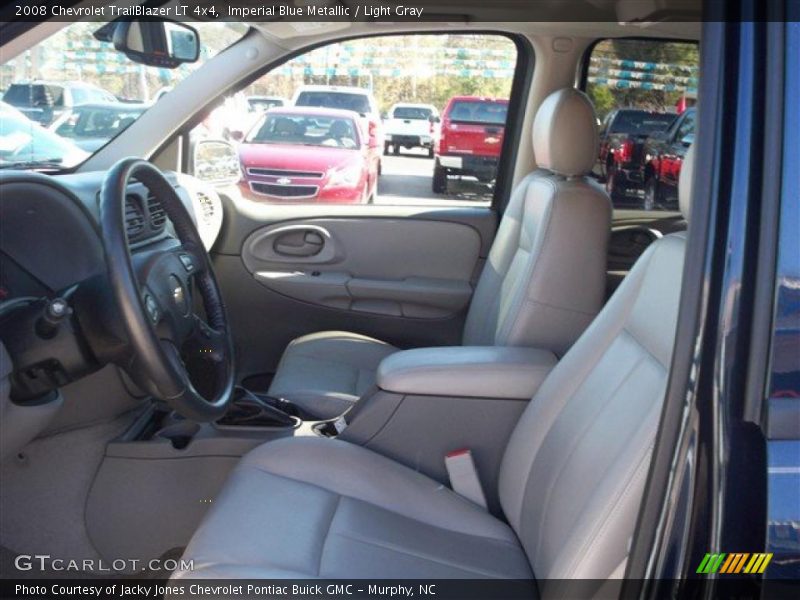 Imperial Blue Metallic / Light Gray 2008 Chevrolet TrailBlazer LT 4x4