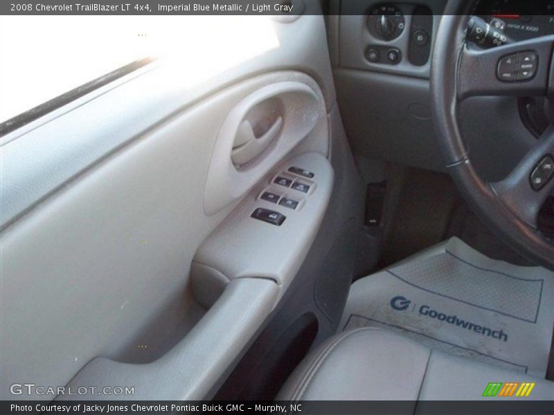 Imperial Blue Metallic / Light Gray 2008 Chevrolet TrailBlazer LT 4x4
