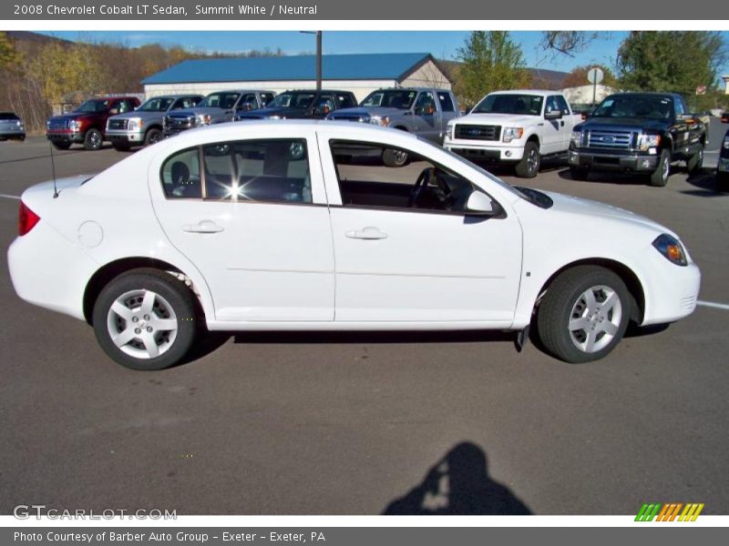 Summit White / Neutral 2008 Chevrolet Cobalt LT Sedan