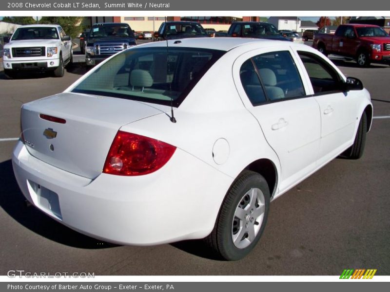 Summit White / Neutral 2008 Chevrolet Cobalt LT Sedan