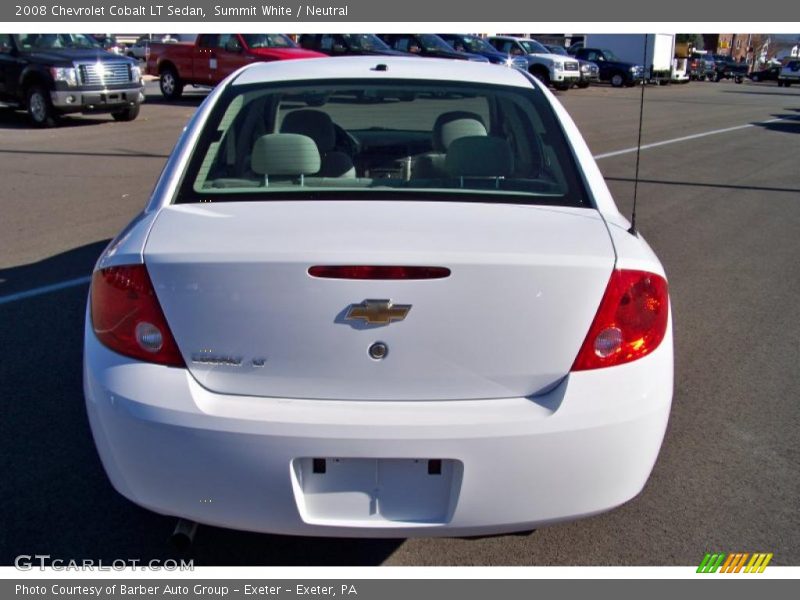 Summit White / Neutral 2008 Chevrolet Cobalt LT Sedan
