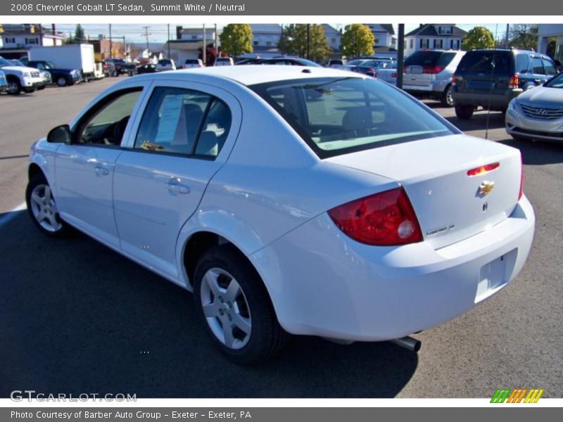 Summit White / Neutral 2008 Chevrolet Cobalt LT Sedan