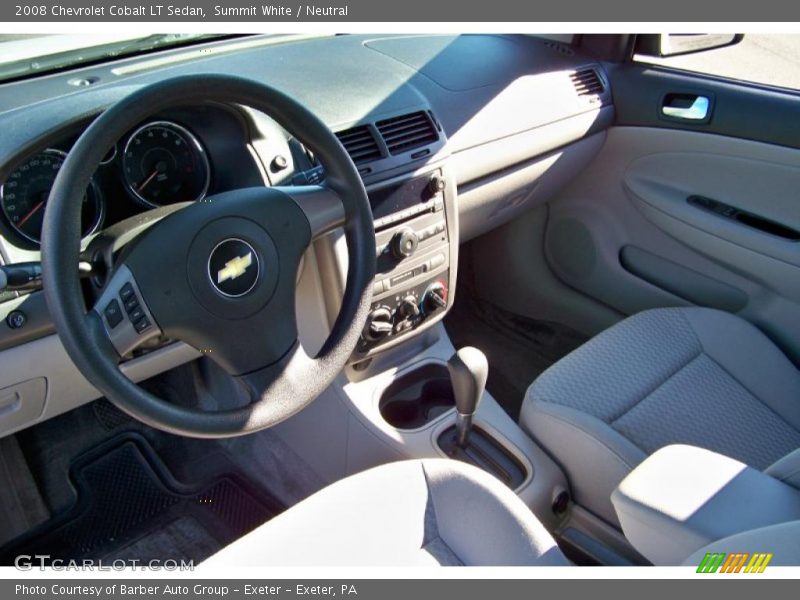 Summit White / Neutral 2008 Chevrolet Cobalt LT Sedan