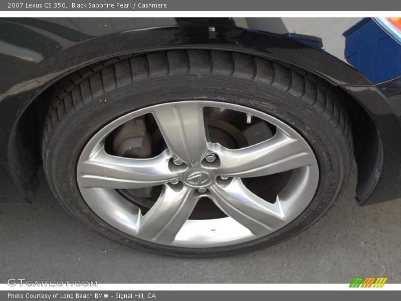 Black Sapphire Pearl / Cashmere 2007 Lexus GS 350