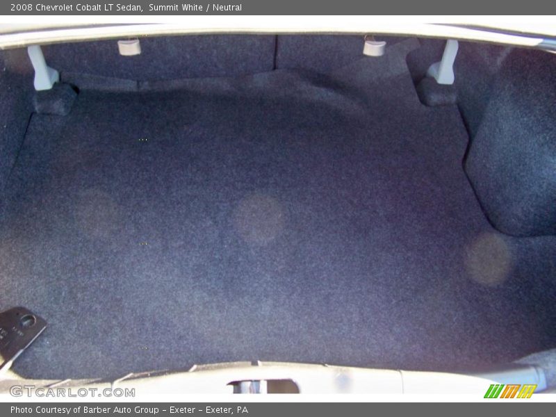 Summit White / Neutral 2008 Chevrolet Cobalt LT Sedan