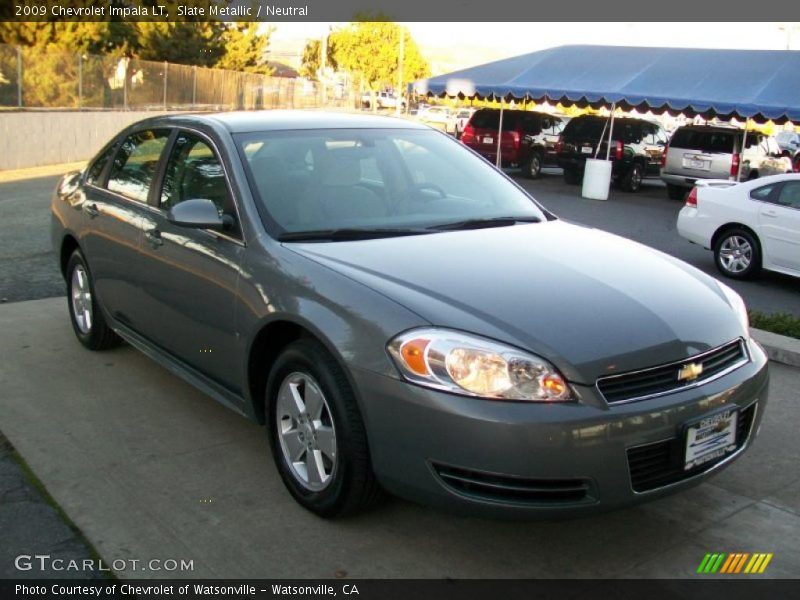 Slate Metallic / Neutral 2009 Chevrolet Impala LT