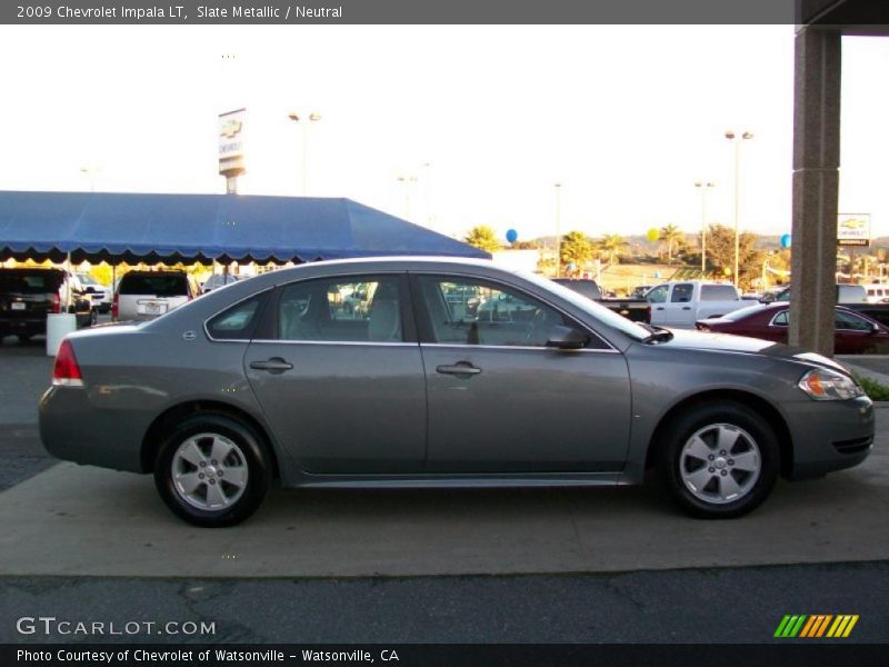 Slate Metallic / Neutral 2009 Chevrolet Impala LT