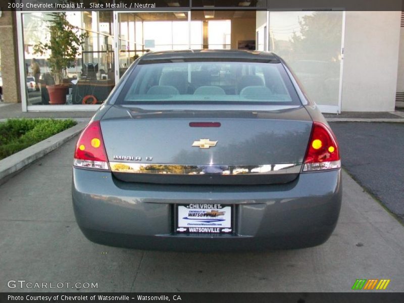 Slate Metallic / Neutral 2009 Chevrolet Impala LT