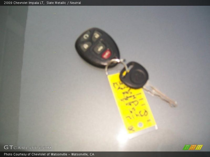 Slate Metallic / Neutral 2009 Chevrolet Impala LT