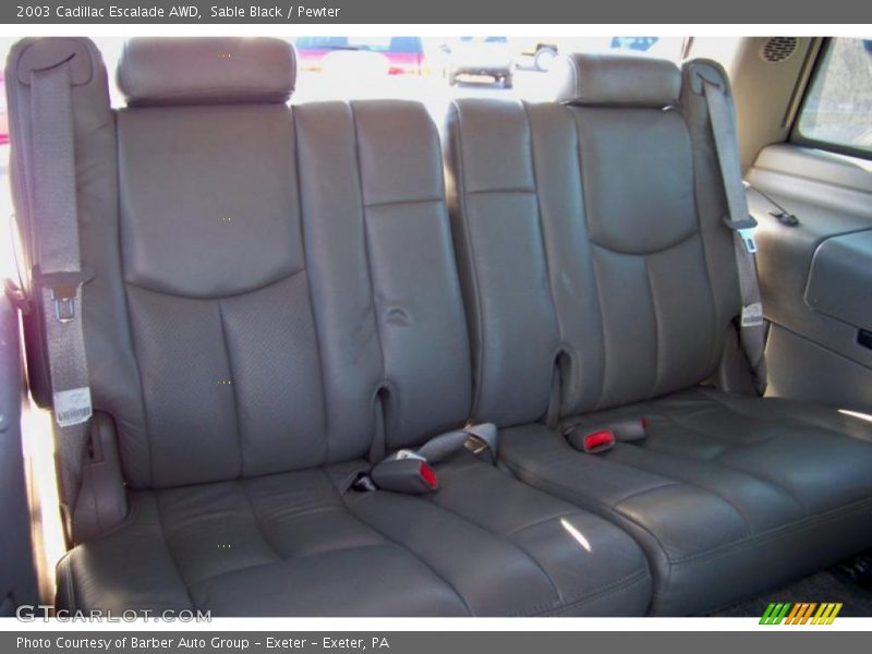 Sable Black / Pewter 2003 Cadillac Escalade AWD