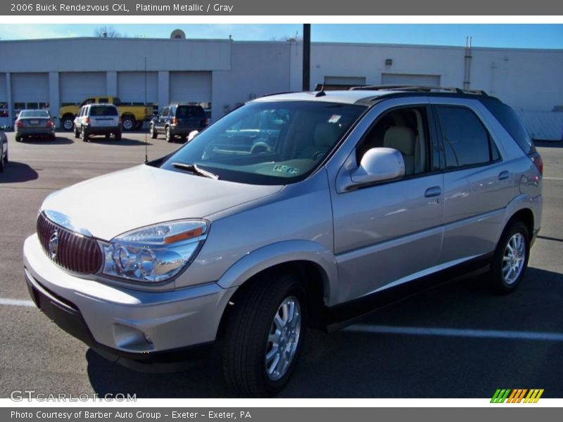 Platinum Metallic / Gray 2006 Buick Rendezvous CXL