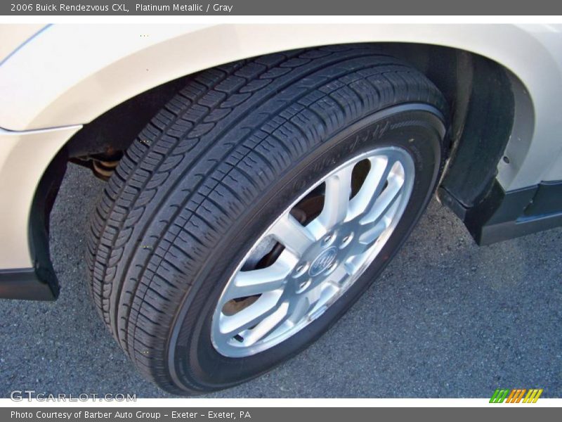 Platinum Metallic / Gray 2006 Buick Rendezvous CXL