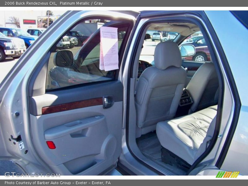 Platinum Metallic / Gray 2006 Buick Rendezvous CXL