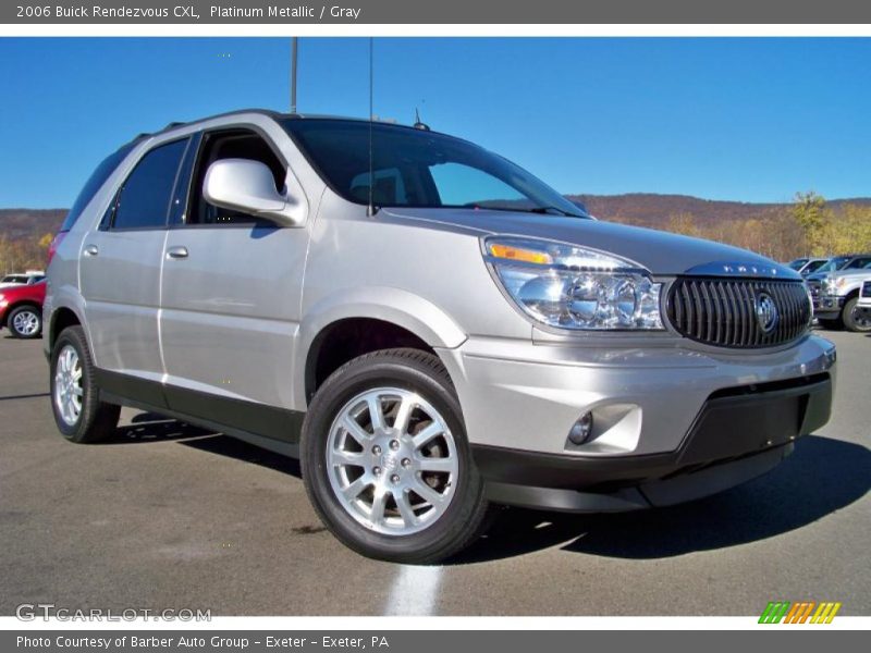 Platinum Metallic / Gray 2006 Buick Rendezvous CXL