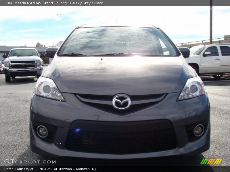 Galaxy Gray / Black 2008 Mazda MAZDA5 Grand Touring
