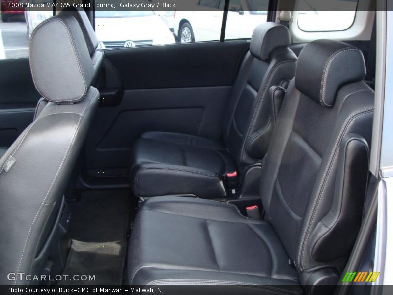 Galaxy Gray / Black 2008 Mazda MAZDA5 Grand Touring