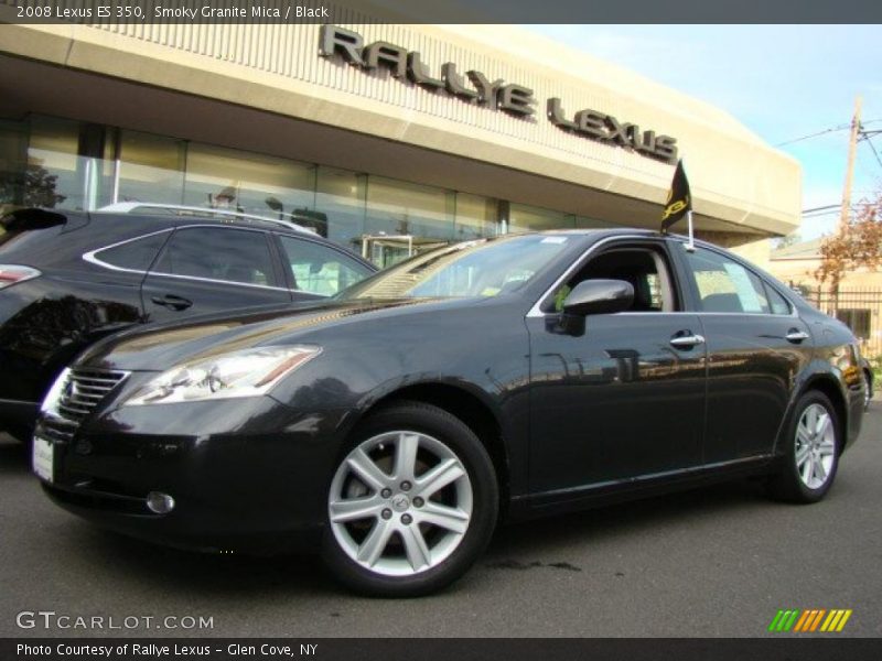 Smoky Granite Mica / Black 2008 Lexus ES 350
