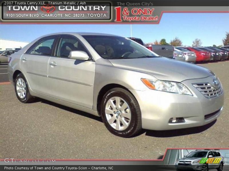 Titanium Metallic / Ash 2007 Toyota Camry XLE