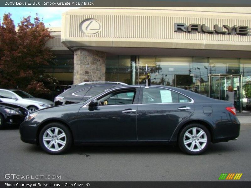 Smoky Granite Mica / Black 2008 Lexus ES 350