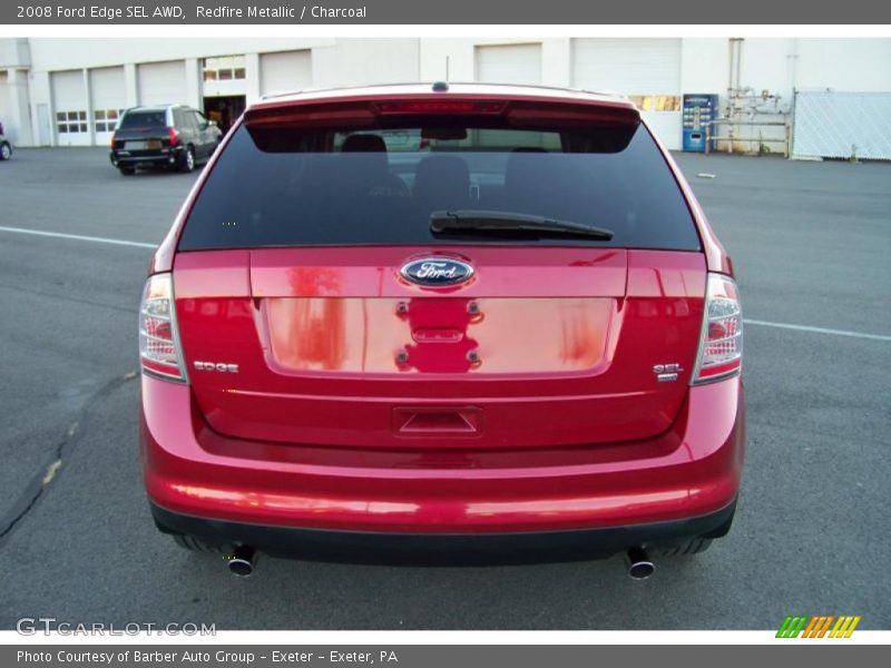 Redfire Metallic / Charcoal 2008 Ford Edge SEL AWD