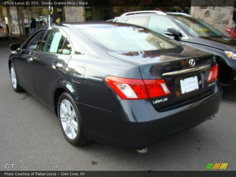 Smoky Granite Mica / Black 2008 Lexus ES 350