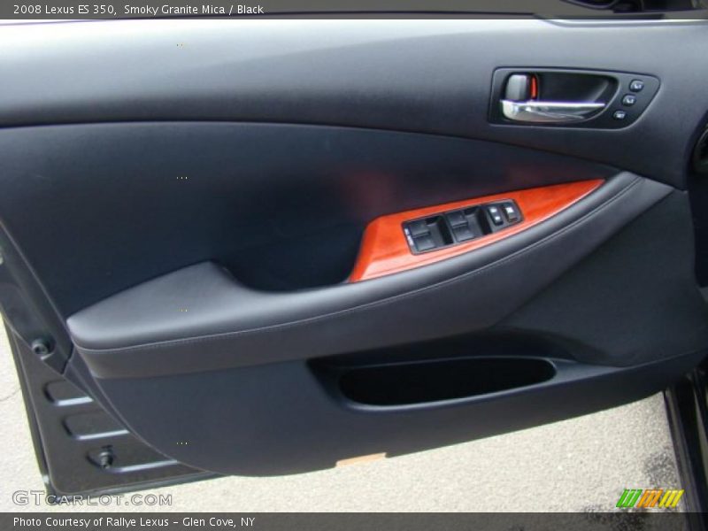 Smoky Granite Mica / Black 2008 Lexus ES 350
