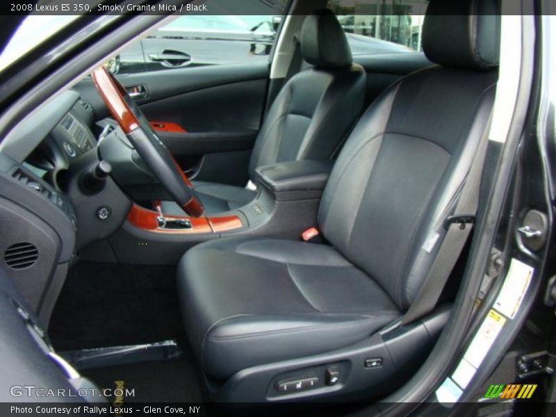 Smoky Granite Mica / Black 2008 Lexus ES 350